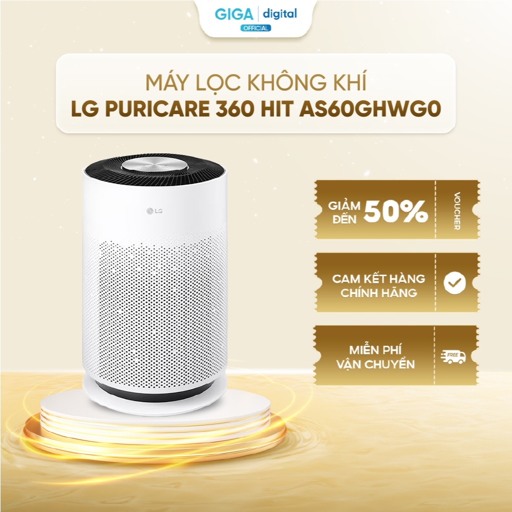 Máy lọc không khí cao cấp LG Puricare 360 Hit AS60GHWG0/ Hit Gen 2 AS60GHHG0 New 2026