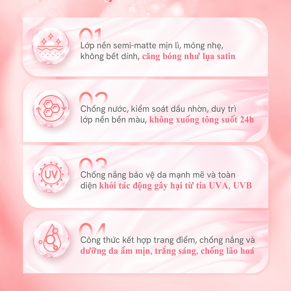 Cushion Chống Nắng Che Phủ Hoàn Hảo Aperire Day Dream Cover Cushion SPF50+/PA++++