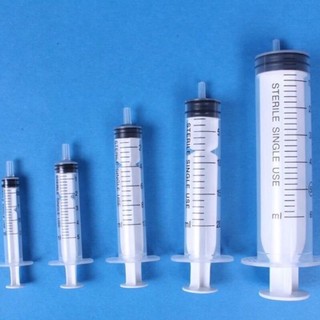 Bơm tiêm y tế, xi lanh nhựa vô trùng 3ml, 5ml, 10ml, 20ml, 50ml