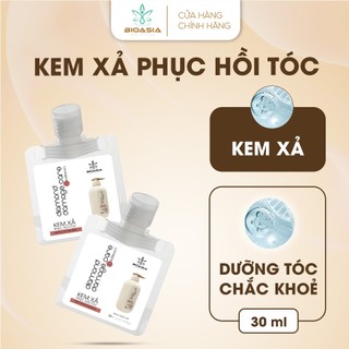 Túi kem xả tóc hương nước hoa dung tích 30ml, thích hợp cho đi du lịch.