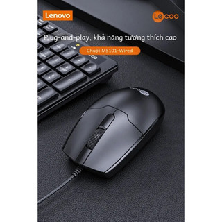 Chuột USB có dây Lecoo Ms101 (cua Lenovo)