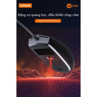 Chuột USB có dây Lecoo Ms101 (cua Lenovo)