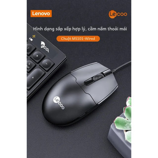 Chuột USB có dây Lecoo Ms101 (cua Lenovo)