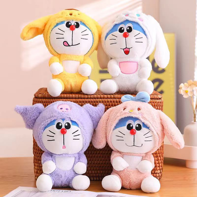 Gấu bông doremon cosplay dễ thương Tinyhome