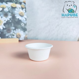 [100 Cái] Hũ Bã Mía 2oz (2 Màu) [Không Nắp] – Đựng Nước Sốt, Gia Vị – Thân Thiện Môi Trường ♻️