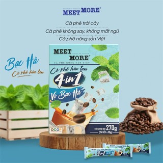 Hộp Cà Phê Hòa Tan Vị Bạc Hà - MeetMore Coffee