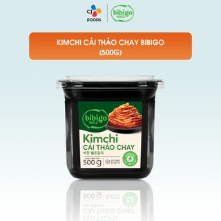 [HCM] Kim chi Hàn Quốc Bibigo cải thảo Chay/ Mặn/ Ít cay - Hộp 500g