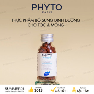 Hỗ trợ mọc tóc phyto phanere cheveux et ongles hair and nail 120 capsules