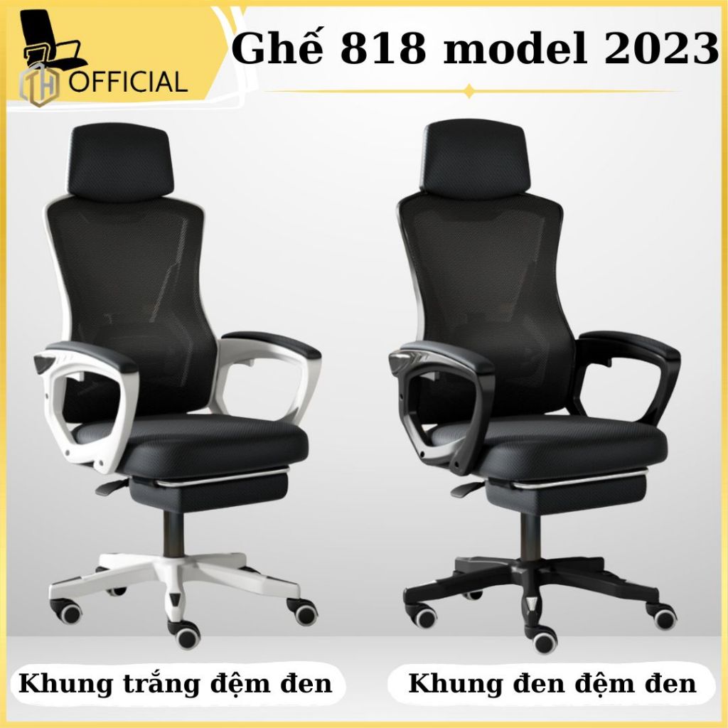 Ghế Xoay Văn Phòng 2 in 1,ghế công thái học, ghế game Tựa Đầu 3D, Lưng ghế có thể ngả 135° | BigBuy360 - bigbuy360.vn