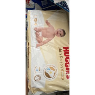 Mẫu mới - Bỉm Huggies quần L60+6miếng dành cho trẻ 9-13kg