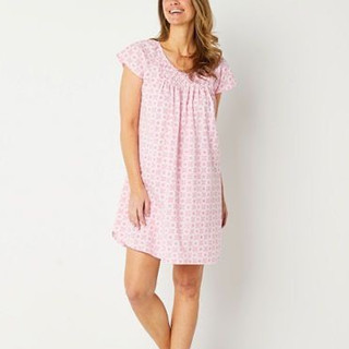 Đầm ngủ tay ngắn chất cotton 4dona xuất khẩu