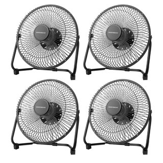 Combo 4 Quạt điện HONEY MOON dùng cho cá nhân lồng sắt để bàn