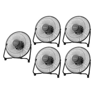 Combo 5 Quạt điện HONEY MOON dùng cho cá nhân lồng sắt để bàn
