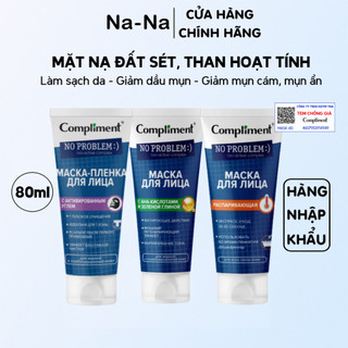 Mặt nạ đất set Macka Compliment giảm dầu mụn, thu nhỏ lỗ chân lông trên da 80ml