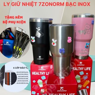   TẶNG TÚI+PHỤ KIỆN  Ly giữ nhiệt 900ml inox 304 nắp đậy kín-Ly giữ nhiệt nhám 900ml 