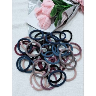 Combo 5 dây thun cột tóc hàng thái màu ngẫu nhiên.