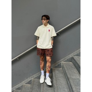 Quần Short Đùi Nam The Bad God Paisley Dáng Lửng Chất Len Unisex Local Brand
