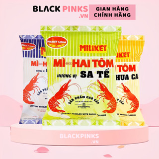 [Thùng 30 gói] Mì Miliket Hai Tôm sa tế/hải sản/tôm chua cay gói 75g