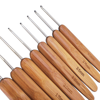 Kim móc Len cán gỗ nhiều size