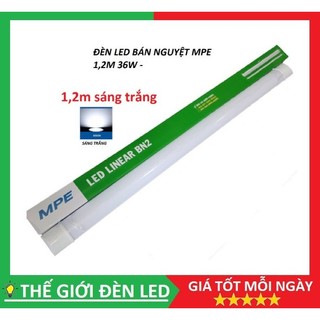 (HỎA TỐC) Đèn LED bán nguyệt MPE 1m2 (BN2-36T) công suất 36W chính hãng