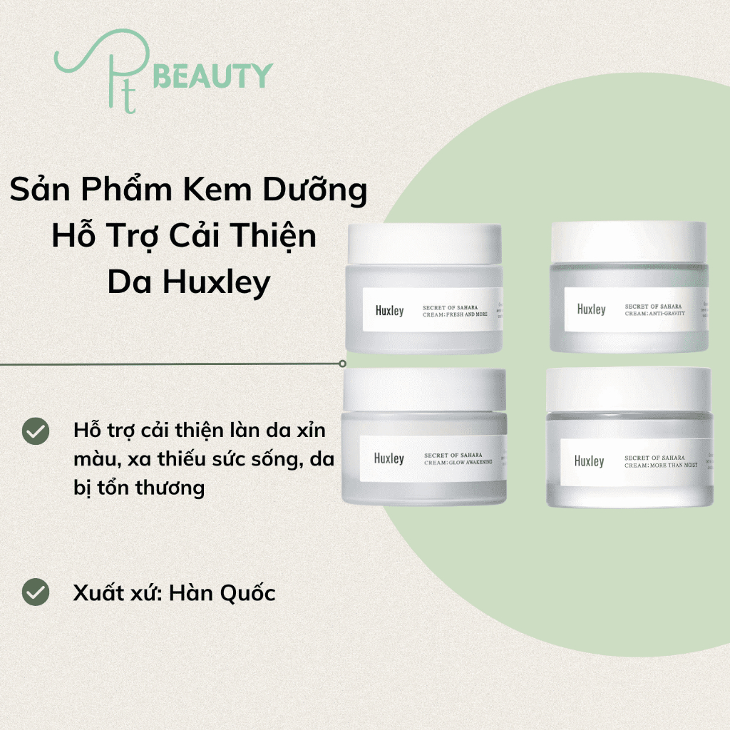 Kem Dưỡng Chiếc Xuất Xương Rồng Huxley Secret Of Sahara Cream - Dung tích 50ml