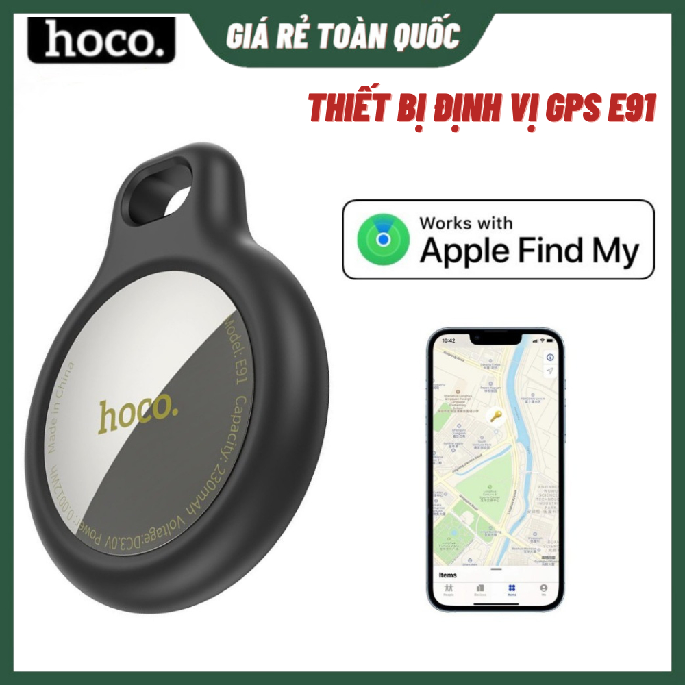 Định vị xe máy - Định vị mini Hoco E91, thiết kế nhỏ gọn , tiện lợi, tìm kiếm định vị nhanh chóng bả