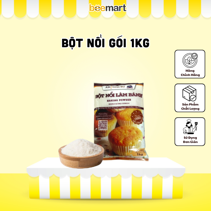 Bột Nổi - Baking Powder gói 1kg