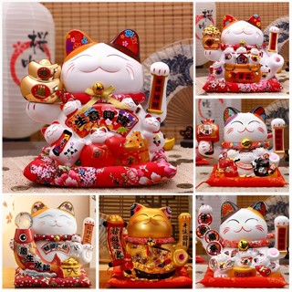 Mèo Thần Tài Vẫy Tay - Đẹp Sắc Sảo Từ Nghệ Nhân - Mèo Chiêu Tài Hút Lộc Bậc Nhất