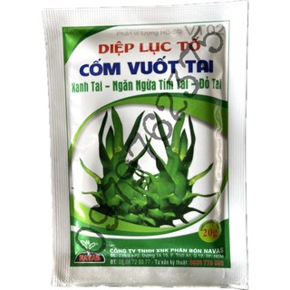 Phân bón chuyên thanh long - diệp lục tố - cốm vuốt tai - xanh tai - ngừa tím tai - đỏ tai - gói 20g