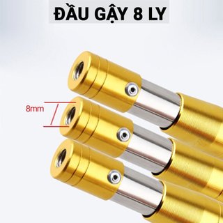 Cán vợt Inox đầu vàng