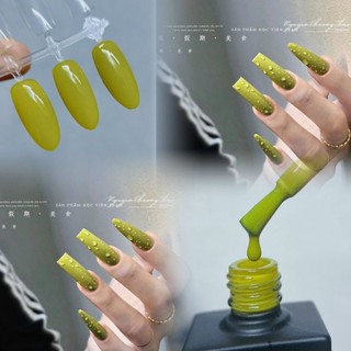 Sơn móng tay màu xanh bơ,sơn gel xanh bơ nail chai 15ml
