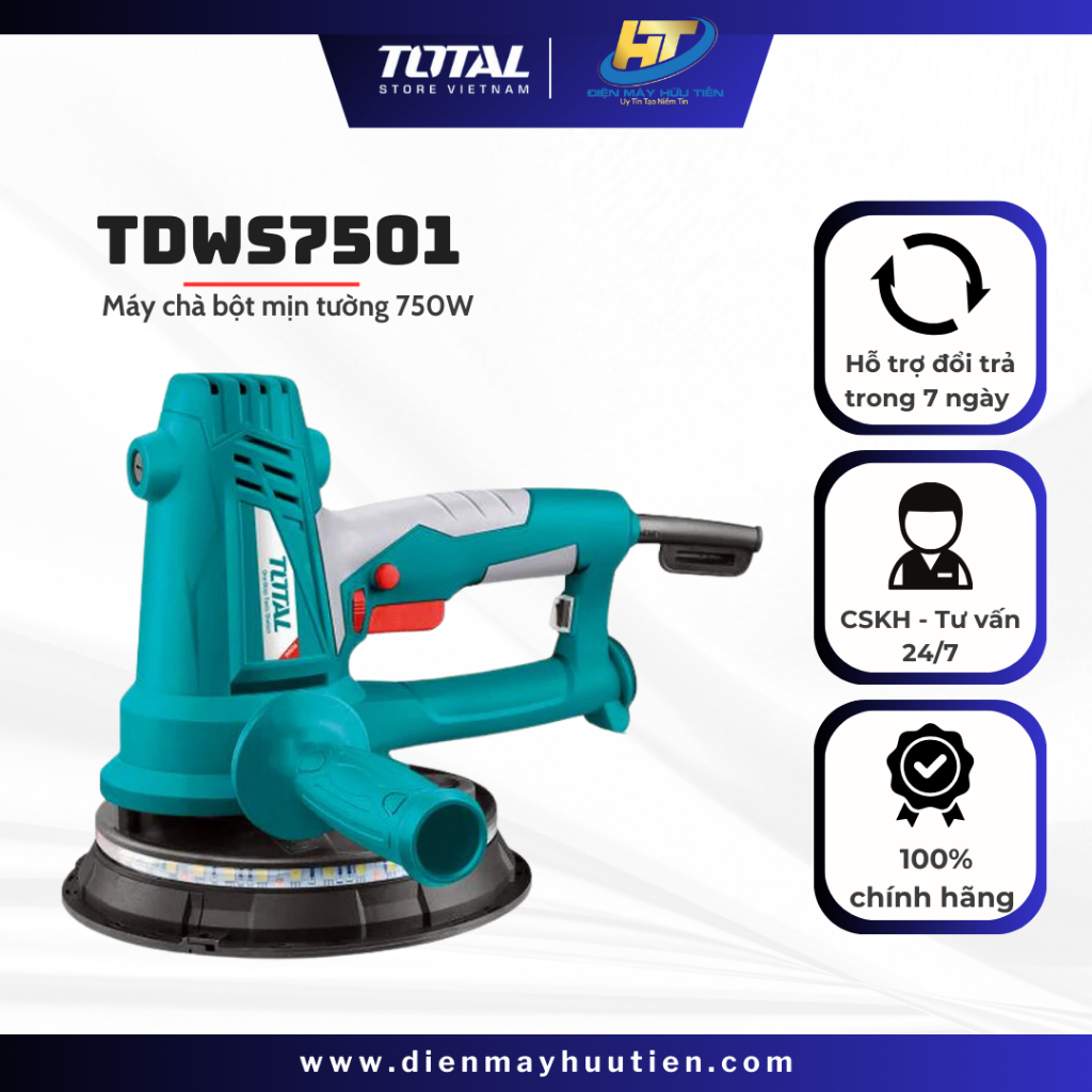 Máy chà tường 750W TOTAL TDWS7501