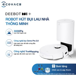 Robot Hút Bụi Lau Nhà Ecovacs Deebot T9 Plus _ Bản Quốc Tế _ Hàng Chính Hãng