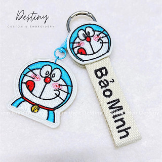 Nametag dài thêu tên theo yêu cầu