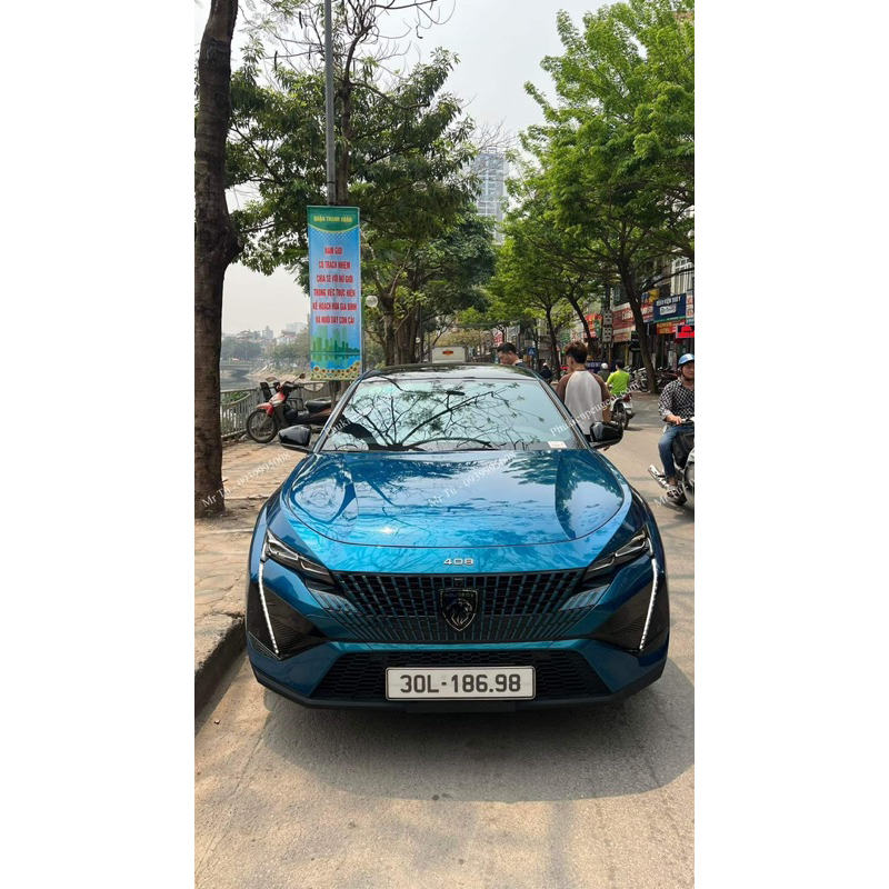 Rèm che nắng xe Peugeot 408 thế hệ mới – phụ kiện Peugeot 408