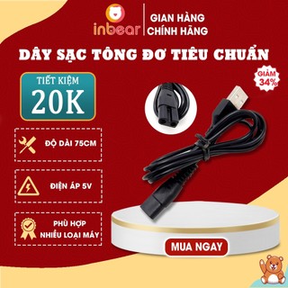 Dây Cáp Sạc Cổng USB Ra Đầu Số 8 Điện Áp 2.4V 3V 3.6V 3.7V 4.2V 4.3V 5V Dành Cho Tông Đơ