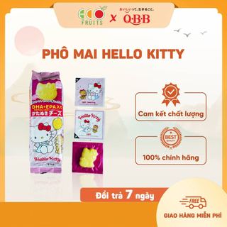 Phô mai qbb hello kitty chứa dha + epa