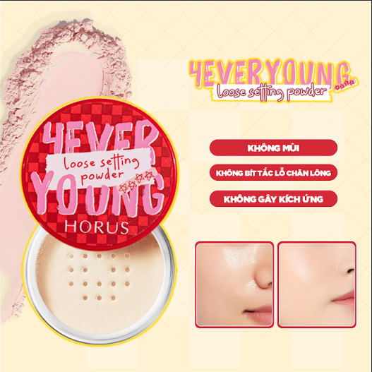 Phấn phủ Horus 4EVERYOUNG LOOSE SETTING POWDER 7G