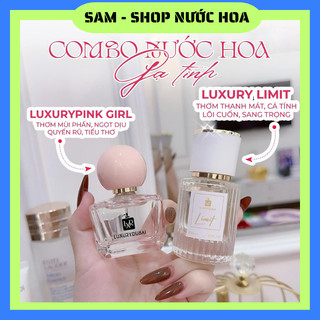 Nước hoa nữ Dubai Luxury Pink- Limit 30ml mini dạng xịt-Hồng Ngọt ngào- Trắng Thanh mát-Lưu 8 tiếng - Sam Shop Nước Hoa
