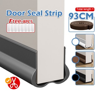 Nẹp cửa W, thanh chặn cửa, chắn khe hở chân cửa ngăn côn trùng, bụi, ngắn thoát hơi máy lạnh