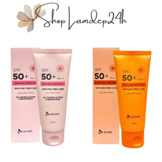   Mẫu mới  Kem Chống Nắng ECOSY Ultra Daily Sun Cream Kiềm Dầu Không Trôi 100ml 