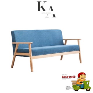 Ghế sofa nỉ dài 1m5, sofa giường đa năng decor phòng khách quán cafe sảnh khách sạn G3 NIKITA