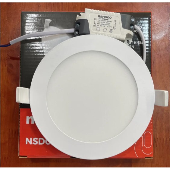 (Sale 30%)Đèn LED downlight siêu mỏng Nanoco NSD0961 HÀNG CHÍNH HÃNG