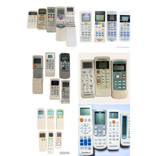 REMOTE MÁY LẠNH NHIỀU THƯƠNG HIỆU: DAIKIN , TOSHIBA , PANASONIC , MITSUBISHI,SHARP,SAMSUNG, LG, HITACHI (tặng kèm pin)