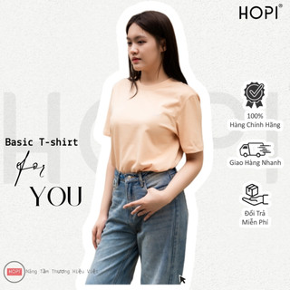Áo Thun Unisex Hopi KANGAROO 80% cotton & 20% ISCRA (co giãn 4 chiều) - Hopi Fashion