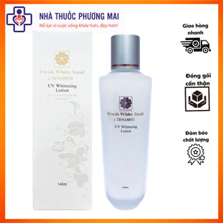 Nước dưỡng trắng da - fresh white sand by tenamyd uv whitening lotion/ chai/ 140ml