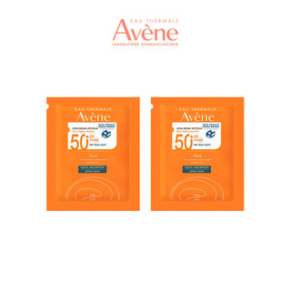 Combo 2 kem chống nắng quang phổ rộng cho da hỗn hợp nhạy cảm avène protection fluid 50+ blue light 2ml
