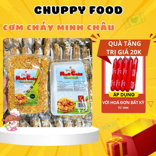 Cơm cháy chà bông🎁chuppy food🎁 cơm cháy siêu ruốc, siêu chà bông minh châu khay 250g