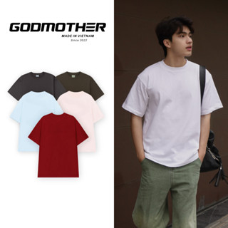 [Bản Cao Cấp] Áo Thun Trơn Cotton 250gsm Summer Version Godmother