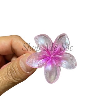 SIZE 4CM Kẹp Tóc Hoa Sứ Mini  Cho Bé Gái